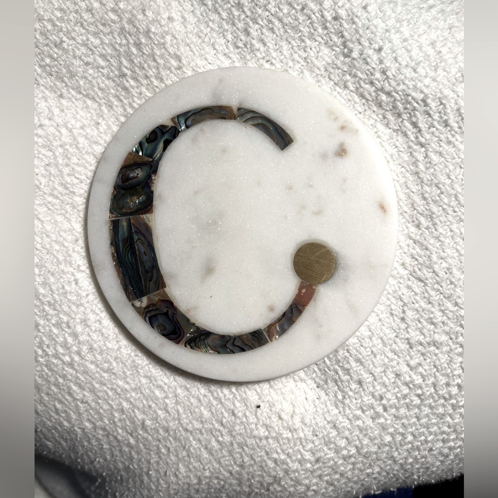Letter C Coaster